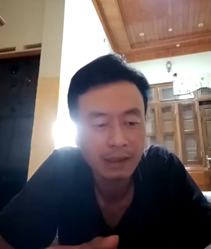 Anh Thanh Vinh chia sẻ những cải thiện bản thân sau quá trình tham gia Câu lạc bộ (Ảnh cắt từ video)